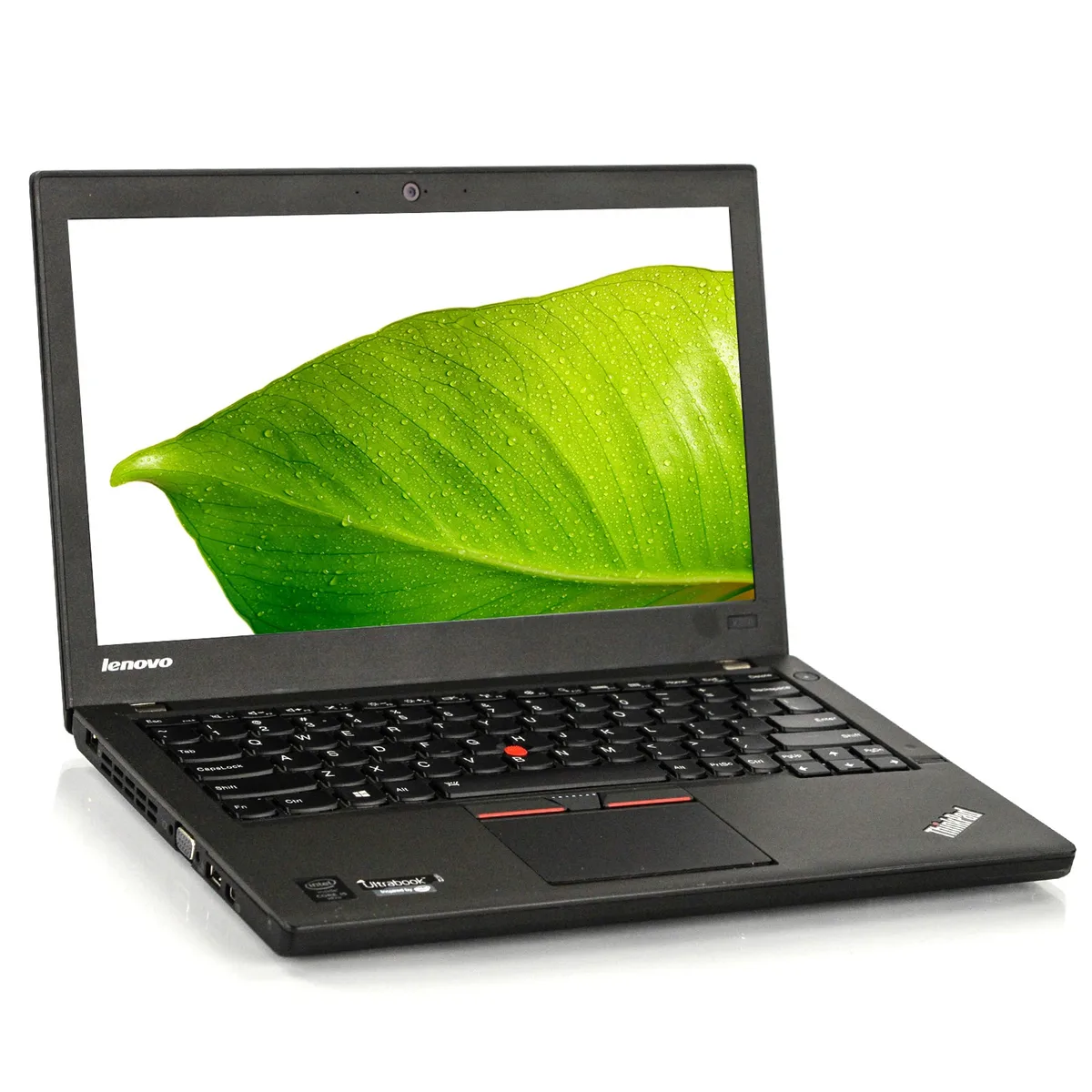 Deep gray 12.5 inch ThinkPad X250 ultrabook closed view