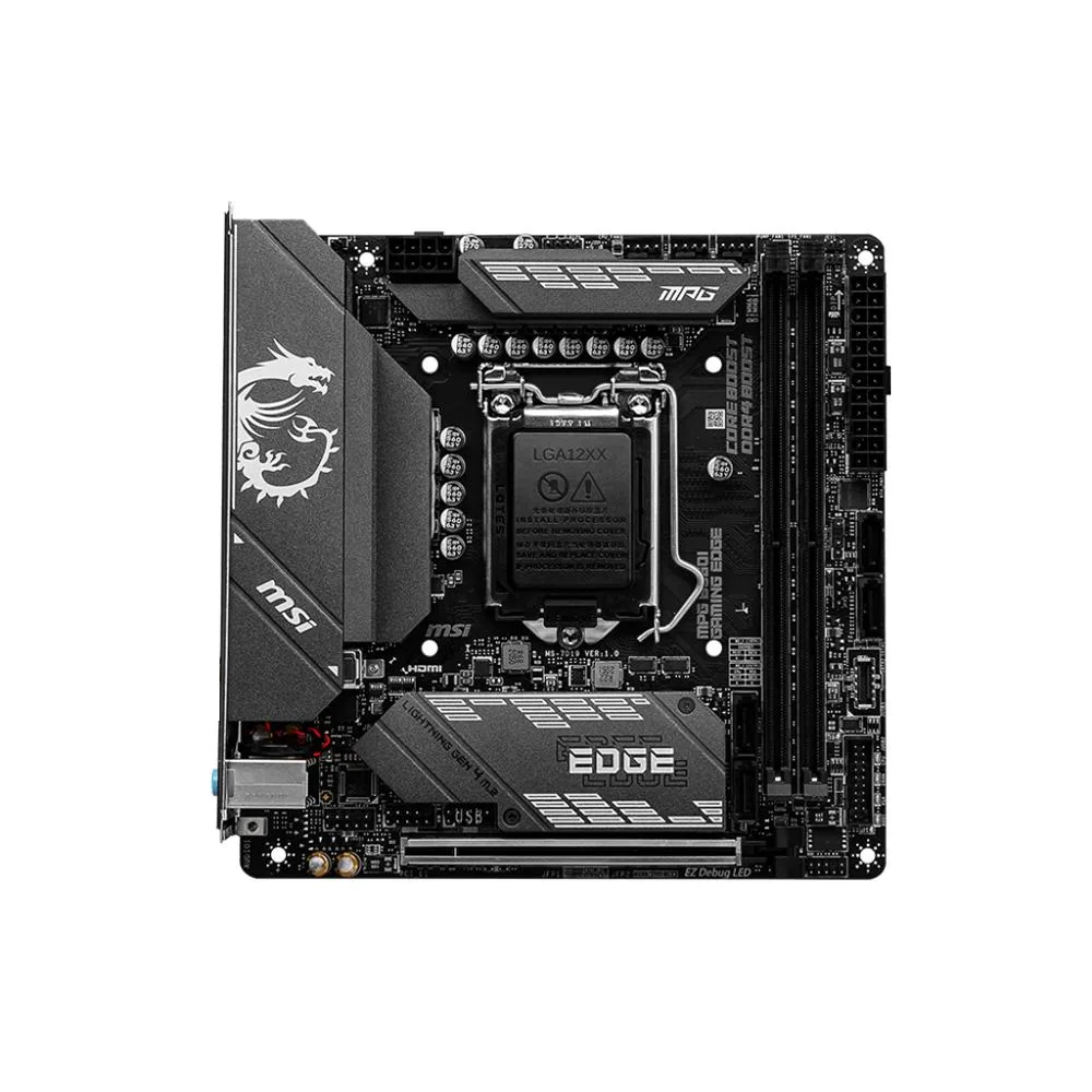 MSI MSI MPG B560I Gaming Edge Intel motherboard — fotografija proizvoda