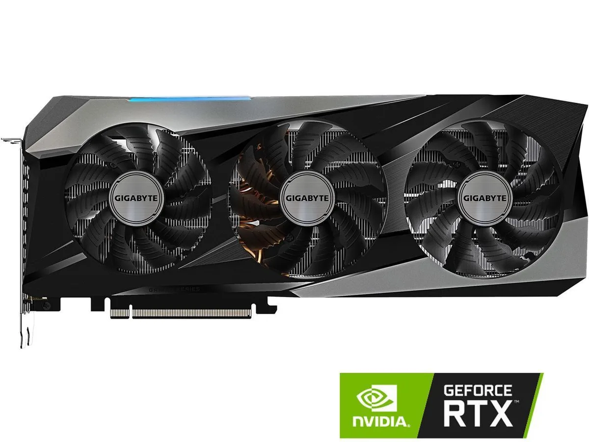 GIGABYTE GIGABYTE GeForce RTX 3070 Ti Gaming OC 8GB graphics card — produktbild
