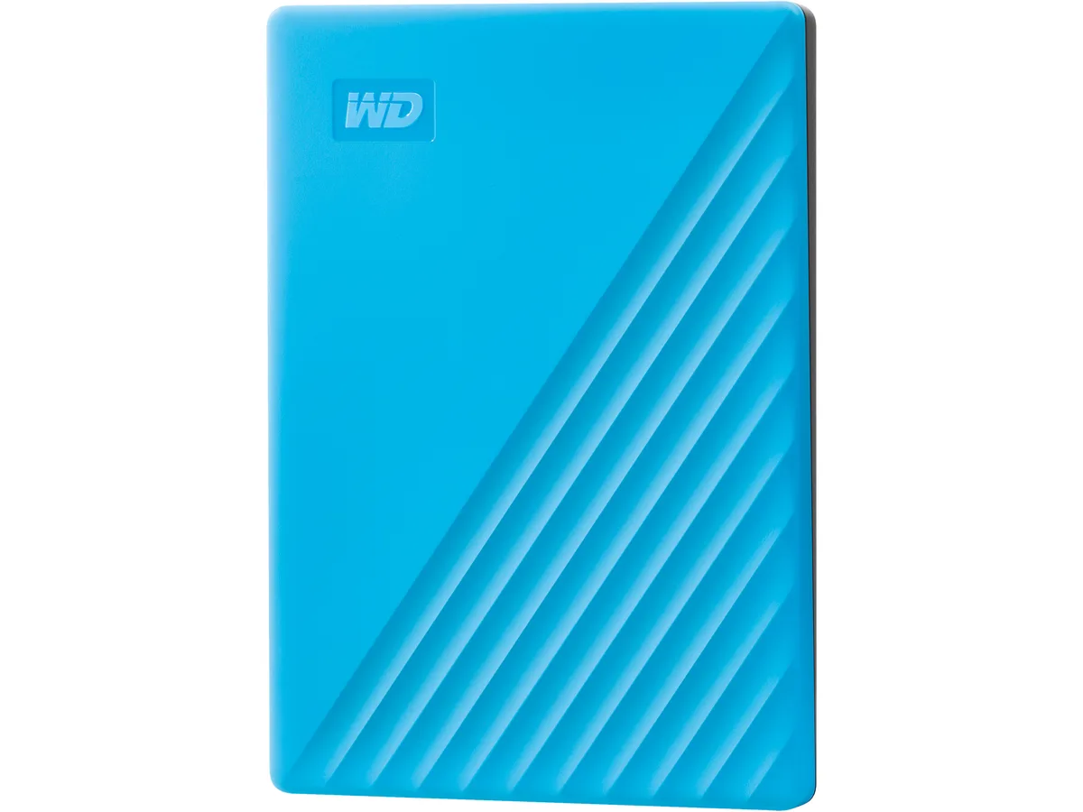Western Digital Western Digital WDBYVG0020BBL-WESN 2TB portable hard drive Blue — product photo