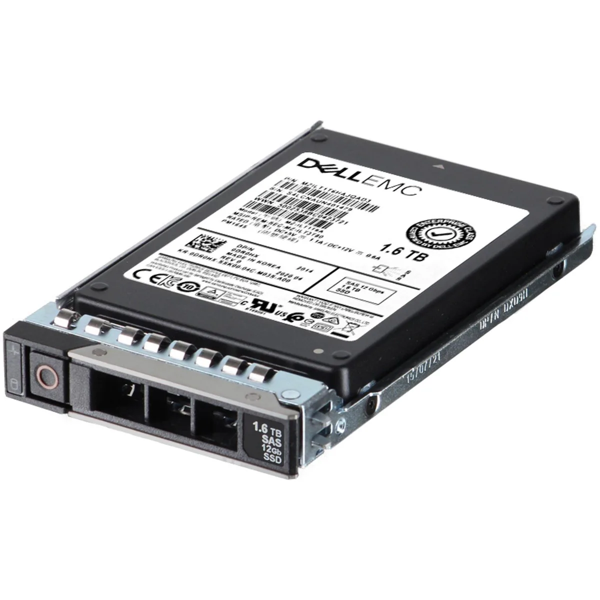 DELL DELL 1.6TB 12Gbps SAS 2.5 enterprise SSD DR0HX-CP1 — produktfoto