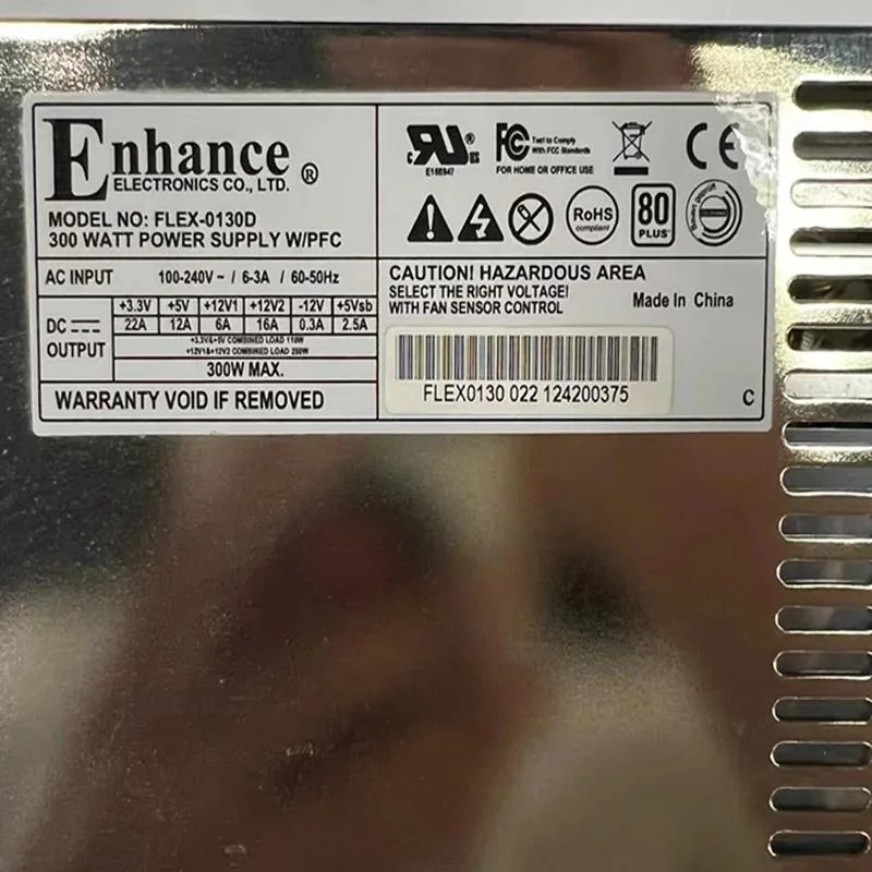 KHACHIMO KHACHIMO FLEX-0130D 300W ATX power supply — product photo