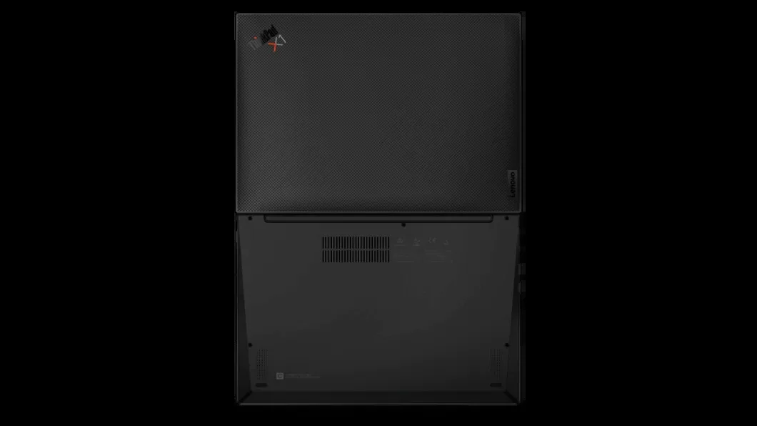 Black 14 inch laptop with matte finish and thin profile