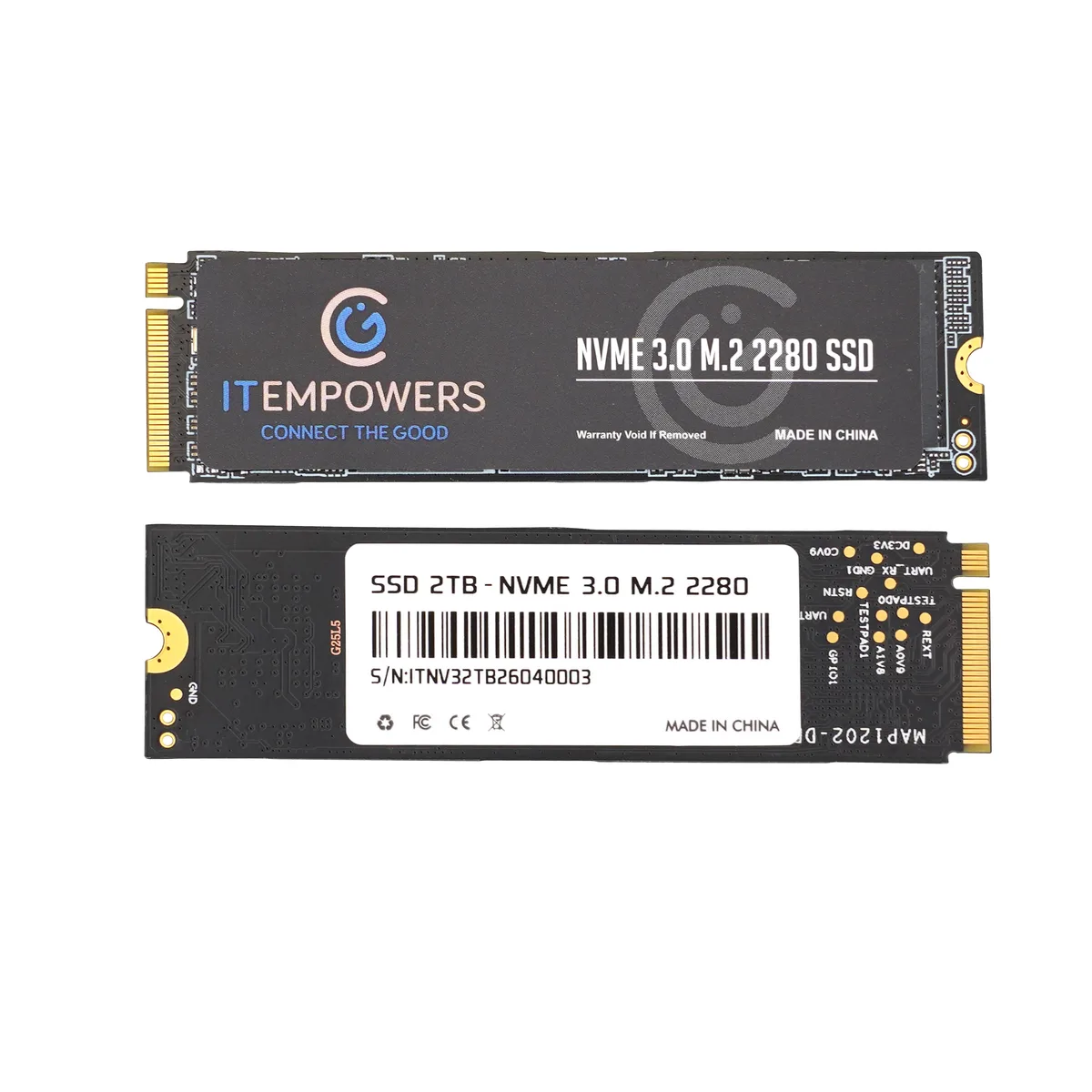 ITEMPOWERS ITEMPOWERS NVMe 3.0 2TB 2280 internal SSD — photo du produit