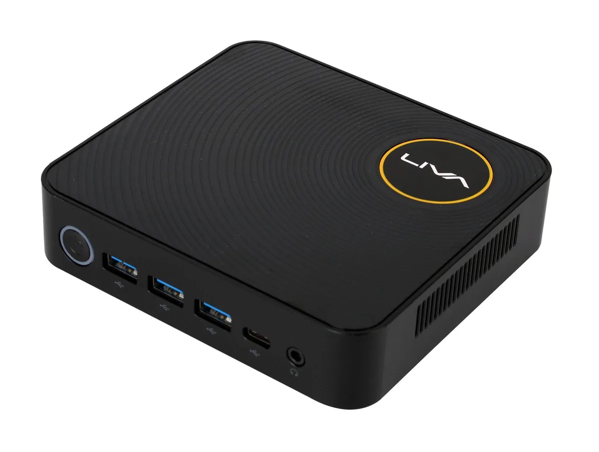 ECS (EliteGroup) ECS EliteGroup LIVA Z Plus Mini PC i5-7200U 64GB DDR4 512GB NVMe Black — photo du produit