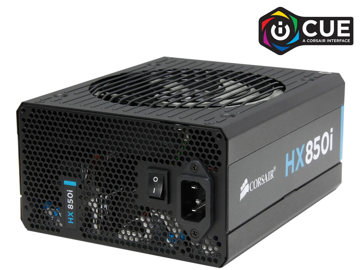 Corsair Corsair CP-9020073-NA HX850i 850W power supply — product photo