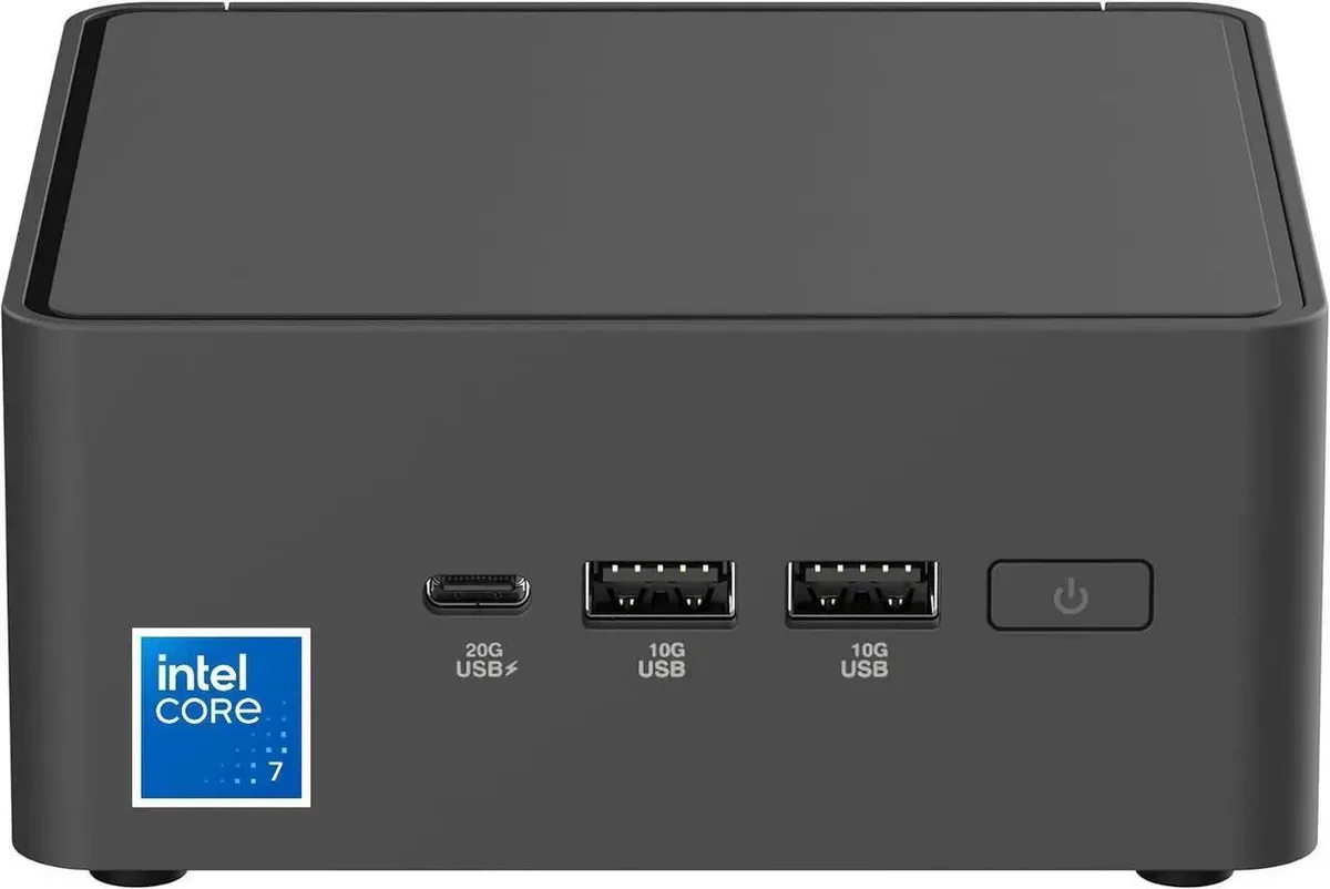 ASUS ASUS NUC 15 Pro Tall Intel Core 7 240H 8GB 512GB barebone mini PC — fotografie produktu