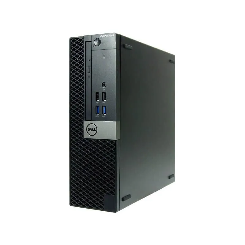 Black Dell OptiPlex 7040 small form factor desktop tower