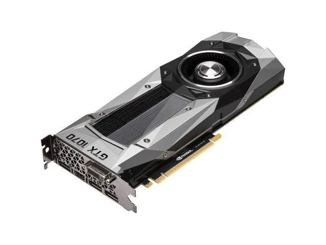 NVIDIA NVIDIA GeForce GTX 1070 8GB Founders Edition GDDR5 graphics card — photo du produit
