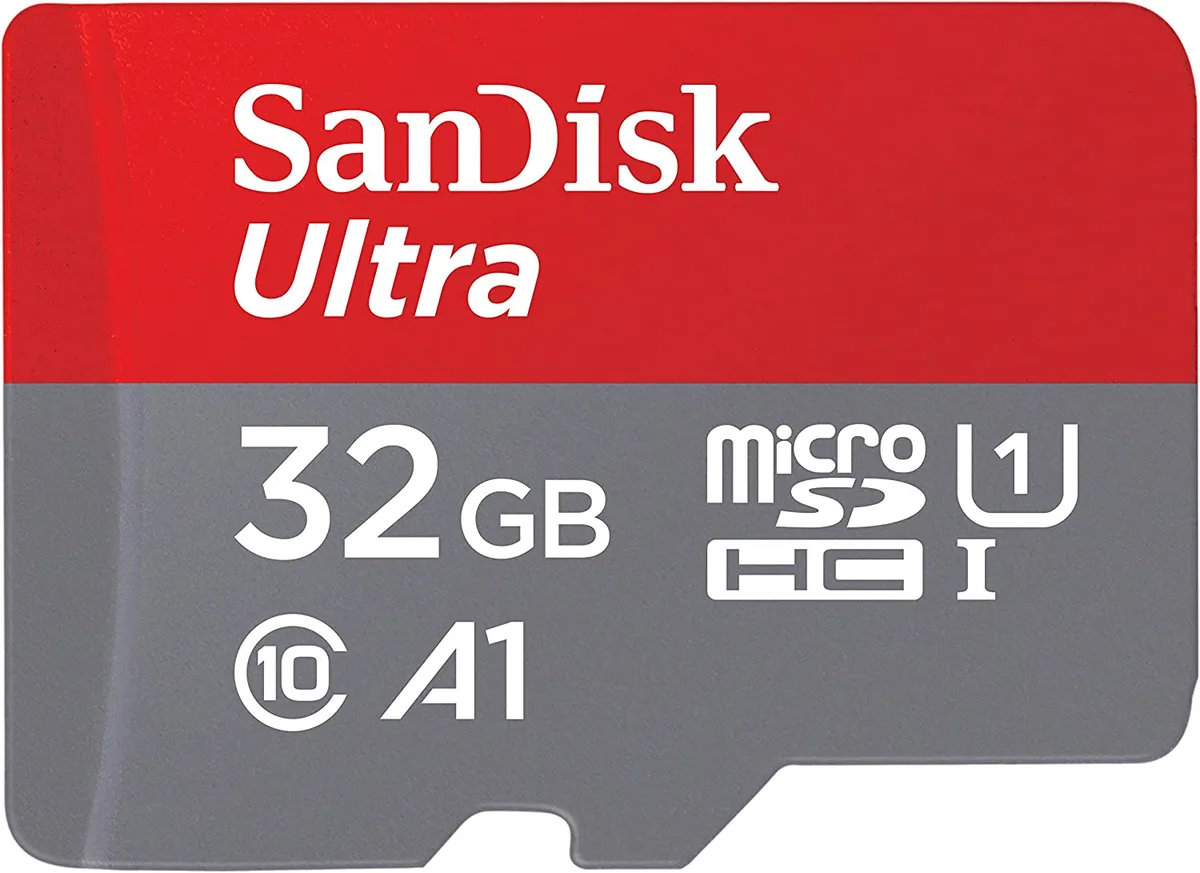 SanDisk SanDisk SDSQUA4-032G CVL 32GB microSDHC Class 10 memory card — صورة المنتج
