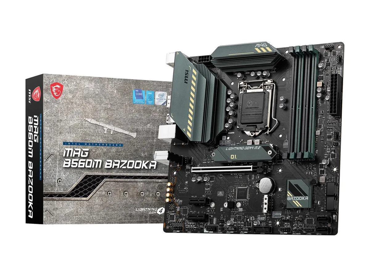 MSI MSI MAG B560M BAZOOKA Intel Motherboard — photo du produit
