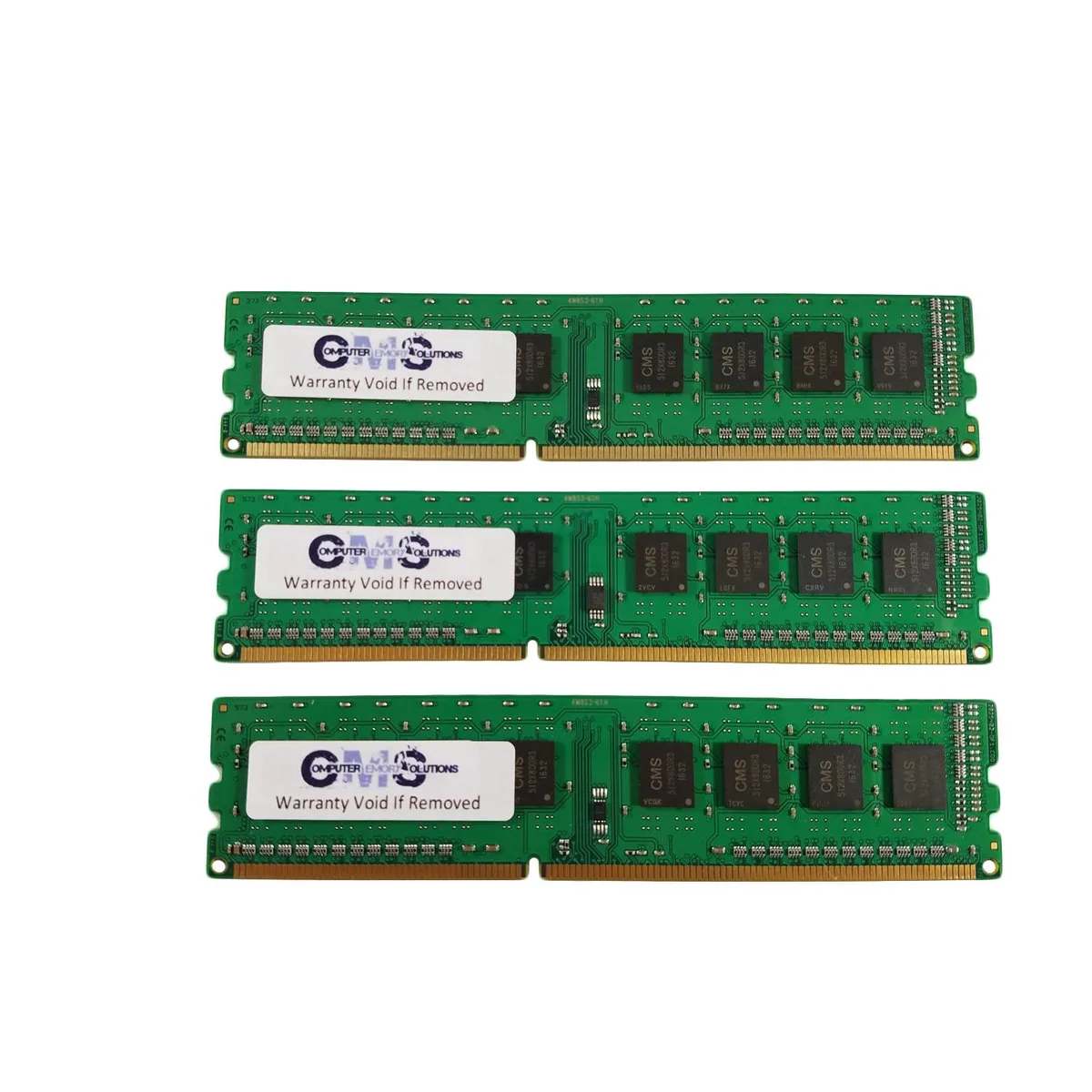Computer Memory Solutions Computer Memory Solutions 12GB (3x4GB) DDR3 1333 ECC Unregistered DIMM Z600 B3 — termékfotó