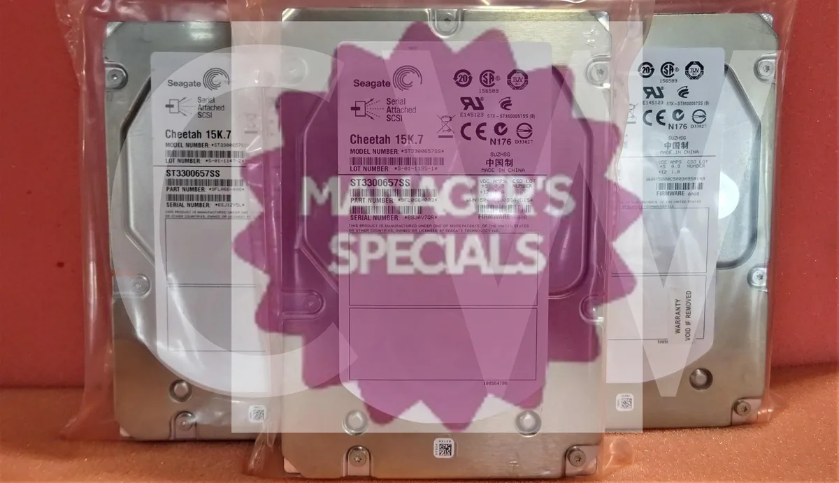 Seagate Seagate ST3300657SS 300GB 15K RPM 6Gb/s SAS internal hard drive — 商品写真