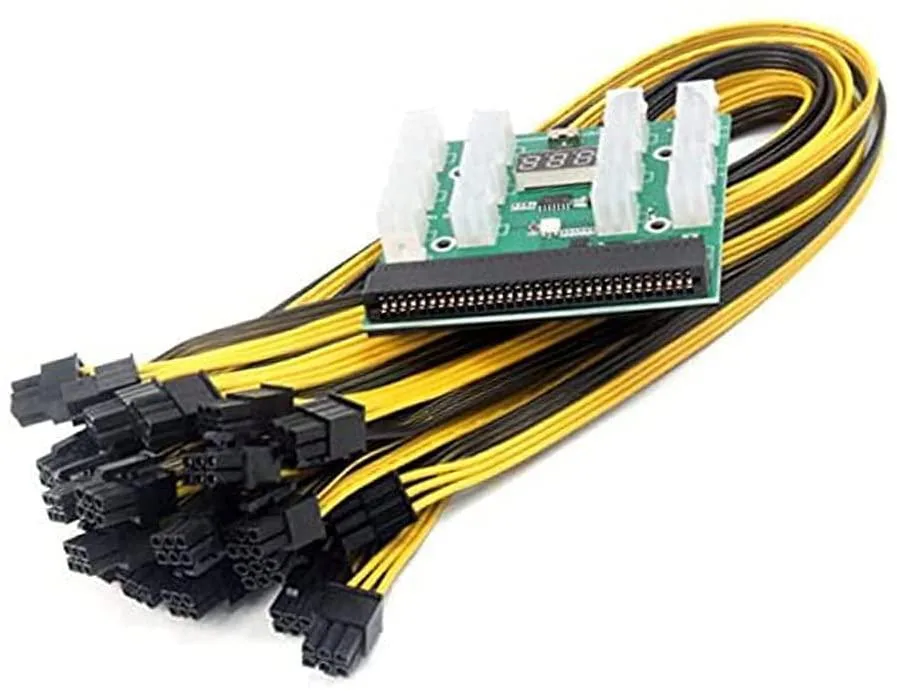 myVolts myVolts DPS-1200FB Breakout Board 64Pin to 12x 6Pin 50cm Cables — photo du produit