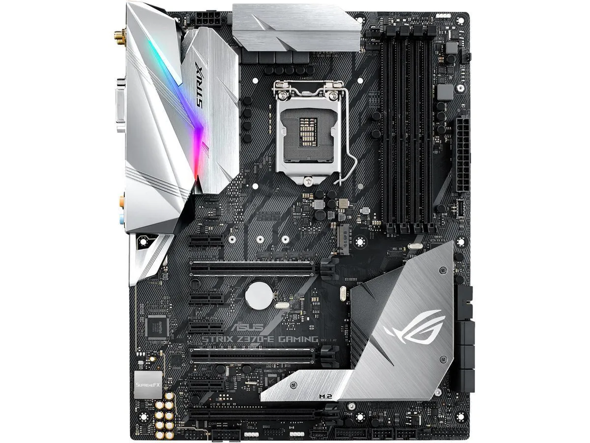 ASUS ASUS ROG STRIX Z370-E Gaming Intel motherboard US SELLER — product photo