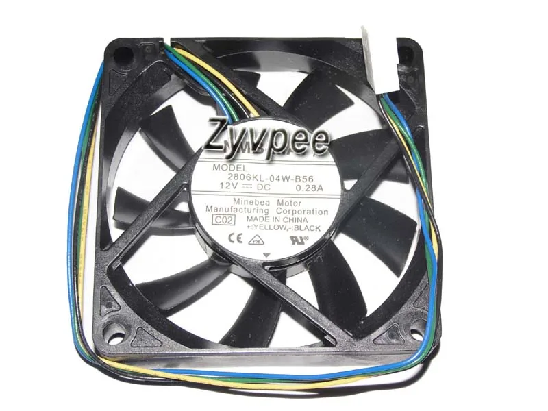 Zyvpee Zyvpee 2806KL-04W-B56 C02 70mm 4-pin case fan — foto produk