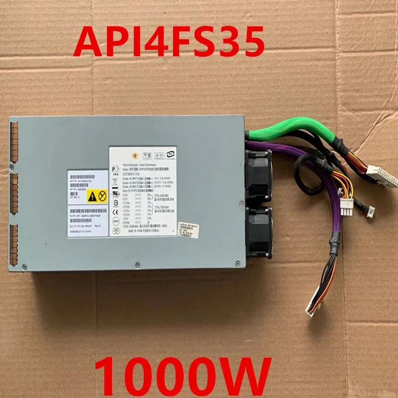 Silver ATX power supply unit with rear fan grille and modular cable sockets