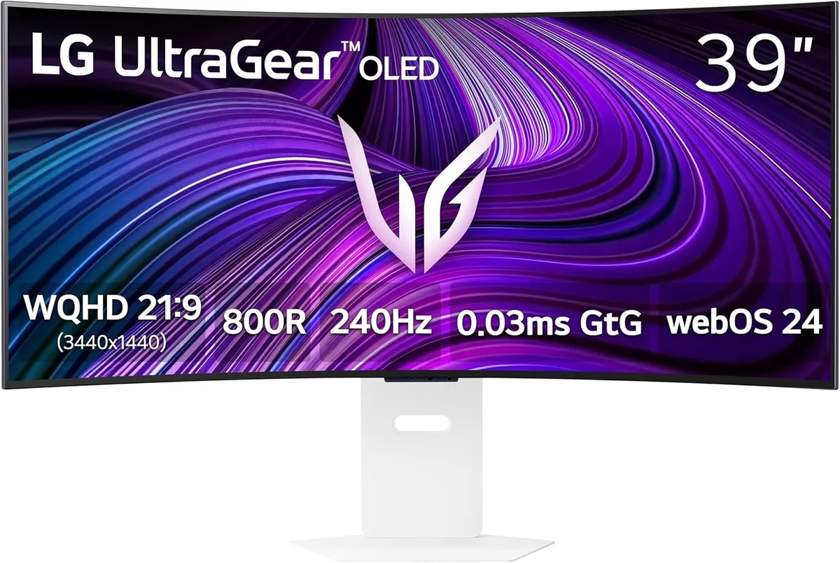 LG Electronics LG Electronics 39GX90SA-W 39" OLED 240Hz gaming monitor — product photo