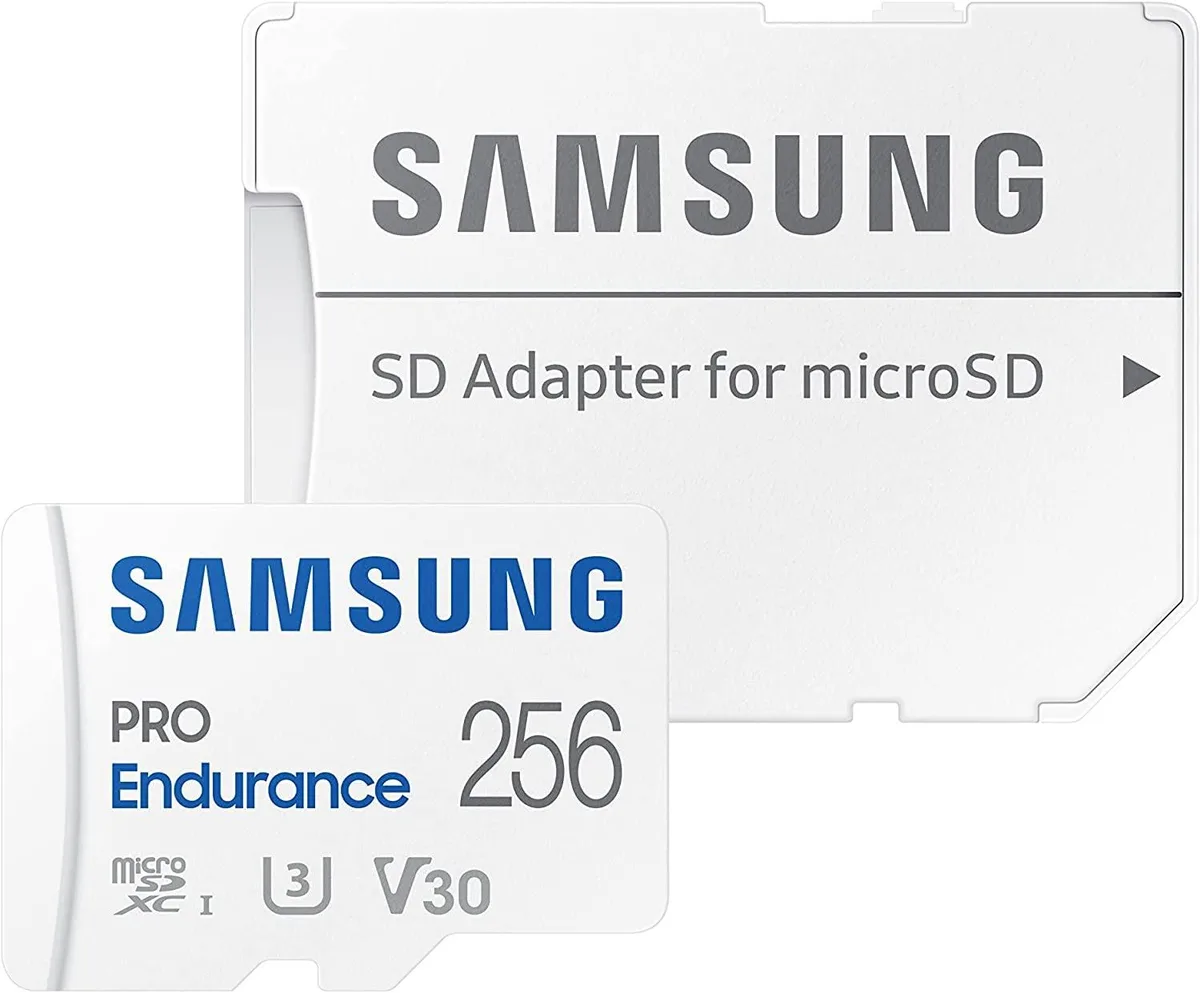 SAMSUNG SAMSUNG PRO Endurance 256GB microSDXC UHS-I U3 100MB/s memory card — φωτογραφία προϊόντος