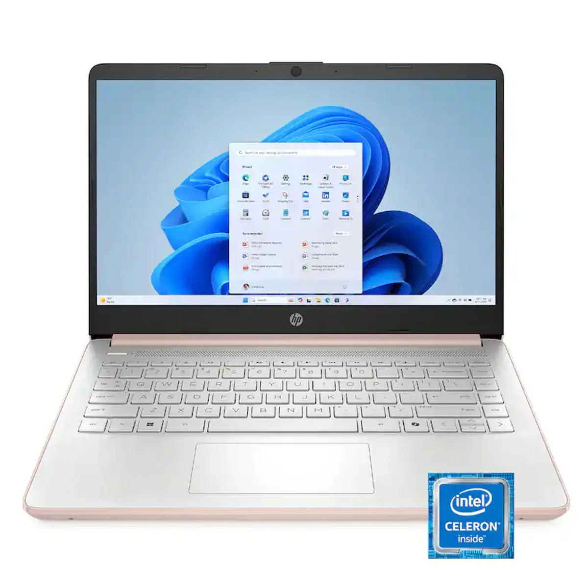 HP HP 14" Business Laptop Intel Celeron N4500 2021 4GB 64GB eMMC Pale Rose Gold — termékfotó