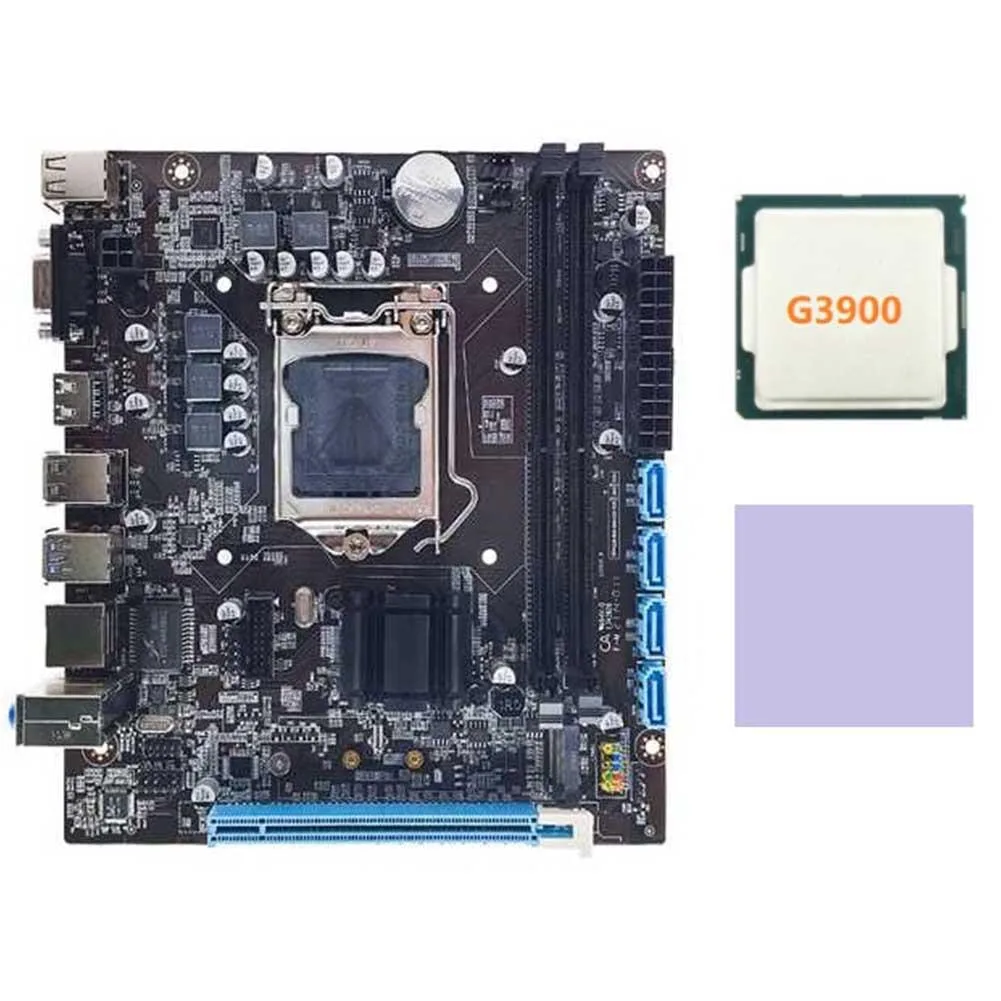 YINGHUA YINGHUA H110 server motherboard LGA1151 G3900 CPU thermal pad — product photo