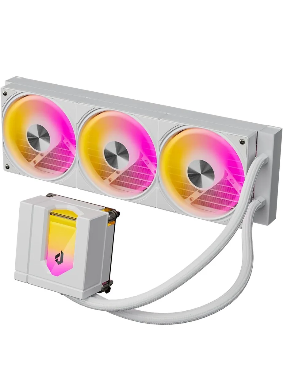 BFKK BFKK 360mm AIO Liquid Cooler White 300W TDP — photo du produit