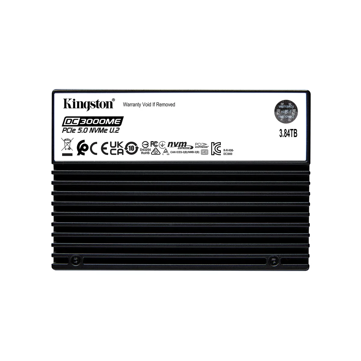 Kingston Technology Corp. Kingston Technology Corp. SEDC3000ME/3T8 enterprise SSD 3.84TB PCIe 5.0 x4 1 DWPD — product photo