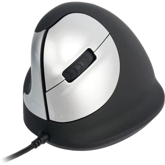 AVID Products AVID Products R-Go HE Vertical Wired 3400dpi Left Hand Mouse Black Silver — photo du produit