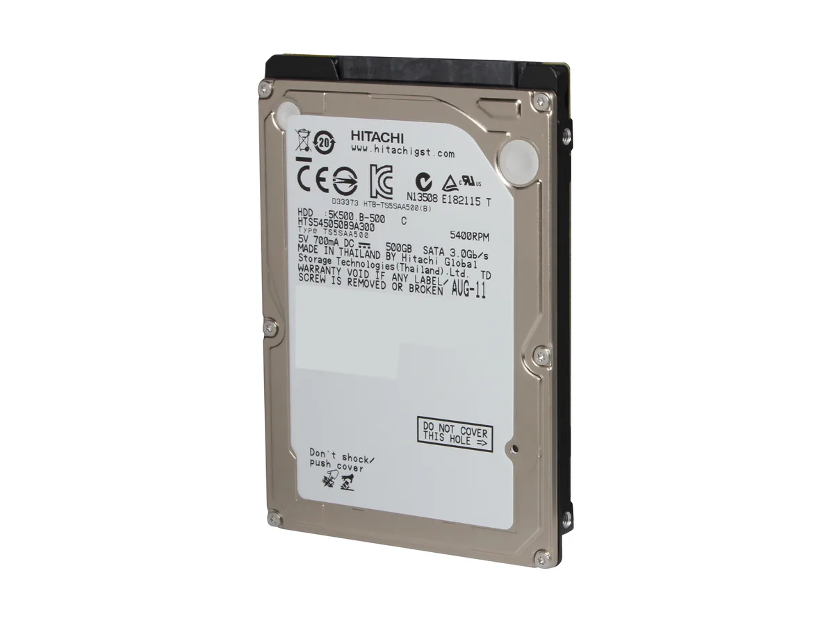 HGST HGST 0Y30055 500GB 5400 RPM 8MB Cache SATA 3.0Gb/s 2.5" laptop hard drive — foto produk
