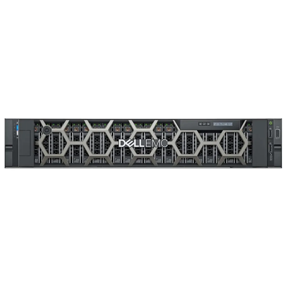 DELL DELL PowerEdge R740xd 2U Rack Server 2x Xeon Silver 4110 2.1GHz 8-Core 256GB DDR4 2x 300GB SAS H730P — photo du produit