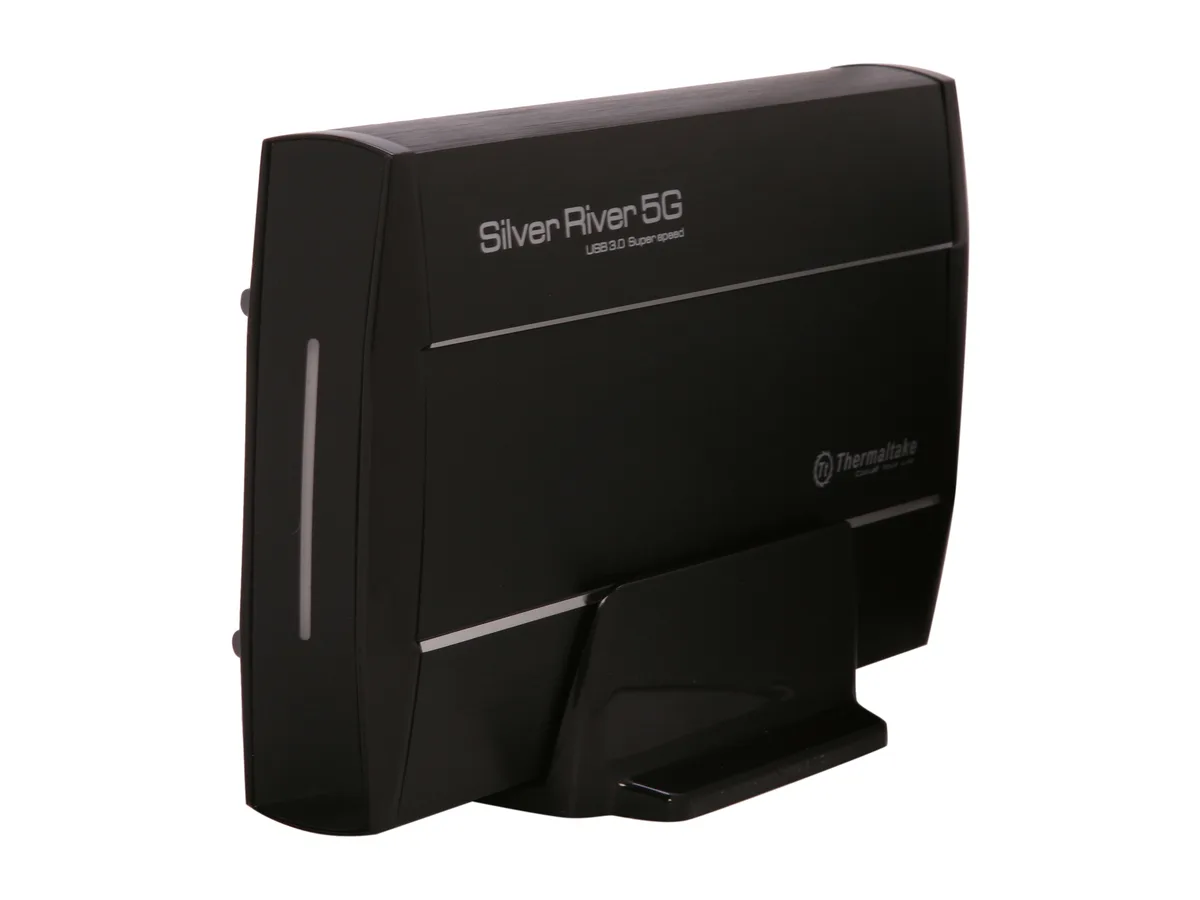 Thermaltake Thermaltake Silver River 5G ST0025U Black 3.5" USB 3.0 SATA drive enclosure — foto produk