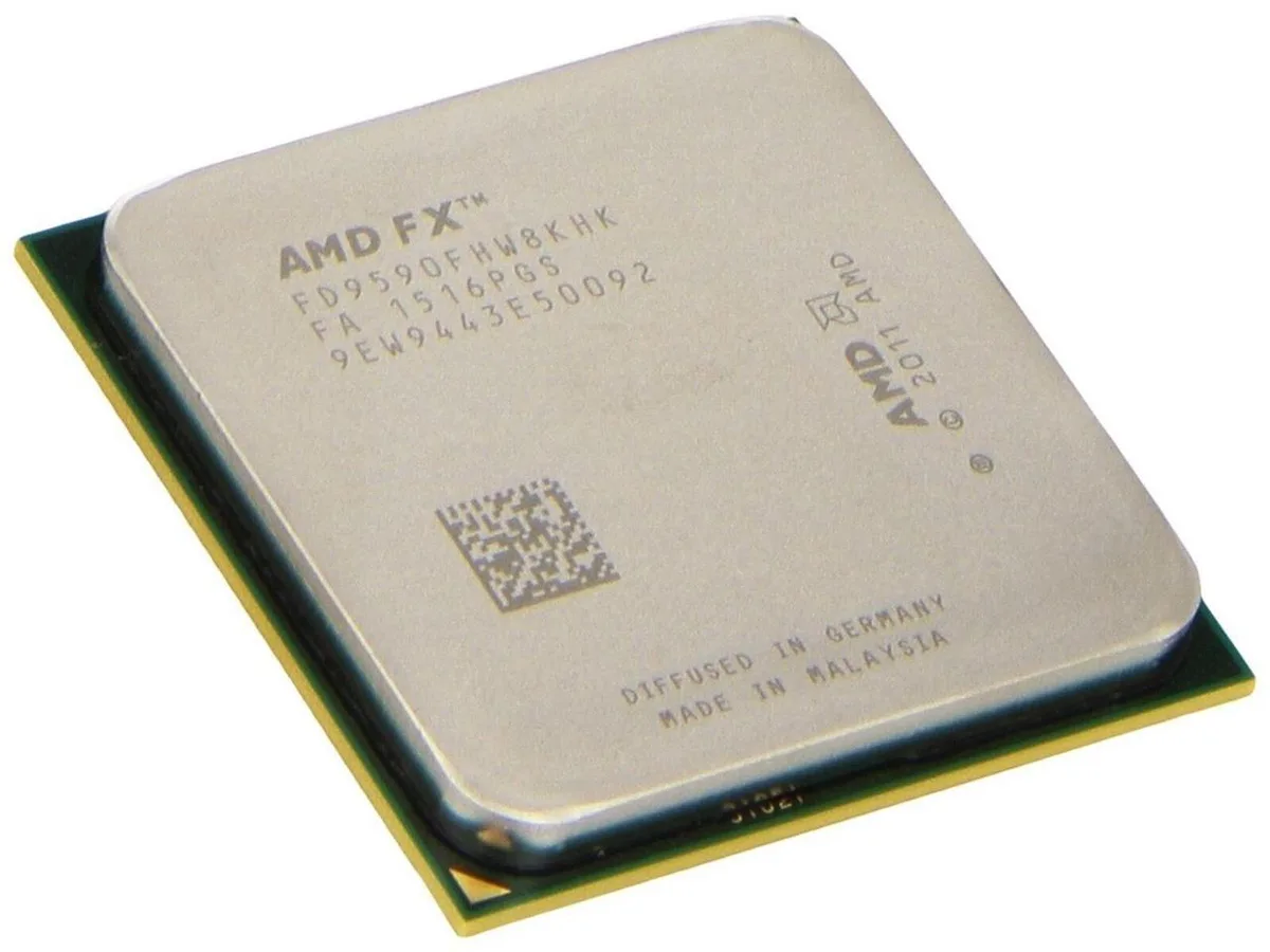 AMD AMD FX-9590 Vishera 4.7GHz Socket AM3+ 220W 8-Core Black Edition cpu accessory — product photo