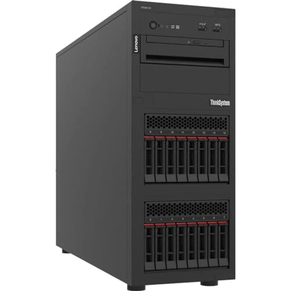 Lenovo Lenovo ThinkSystem ST250 V2 7D8FA013NA Rack Server Intel Xeon E-2378 2.60 GHz 16 GB — foto del producto