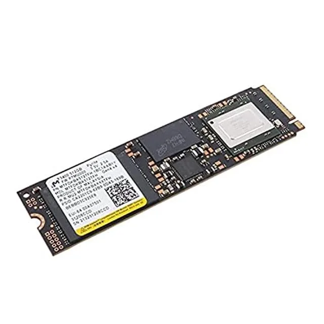 Micron Technology, Inc. Micron 3400 512 GB internal SSD M.2 2280 PCIe NVMe 4.0 — product photo
