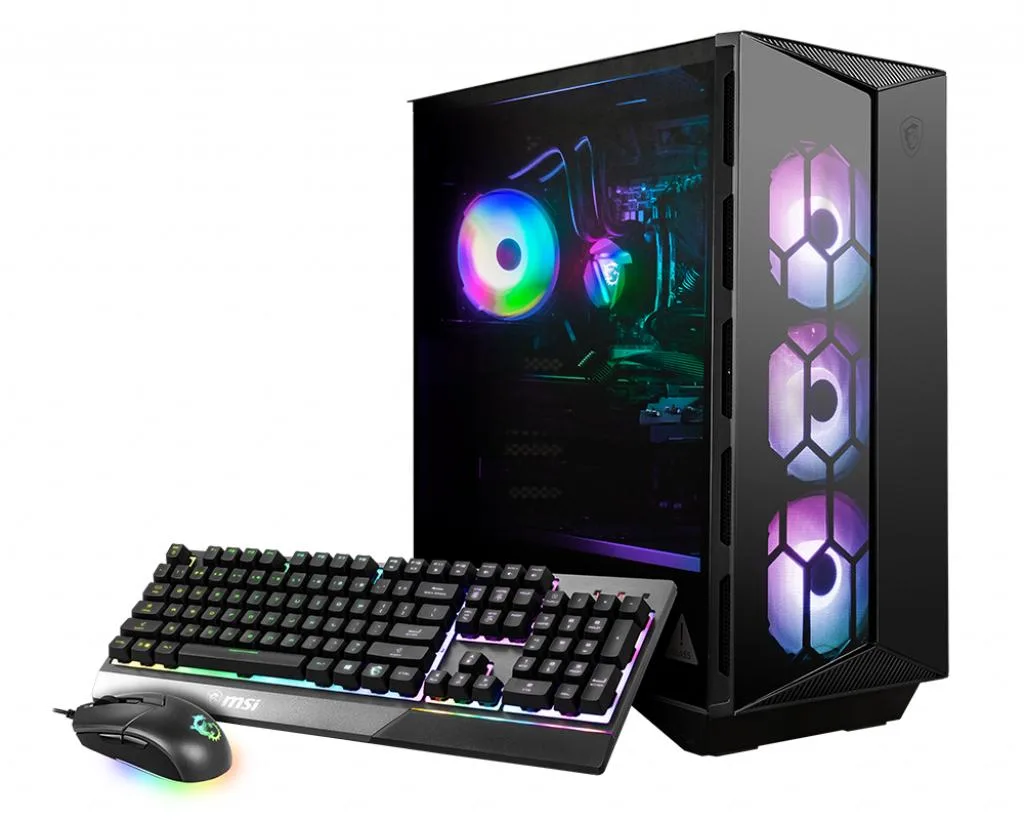 MSI MSI Aegis RS gaming PC i7-11700K 32GB DDR4 2TB SSD 2TB HDD RTX 3080 Ti — photo du produit