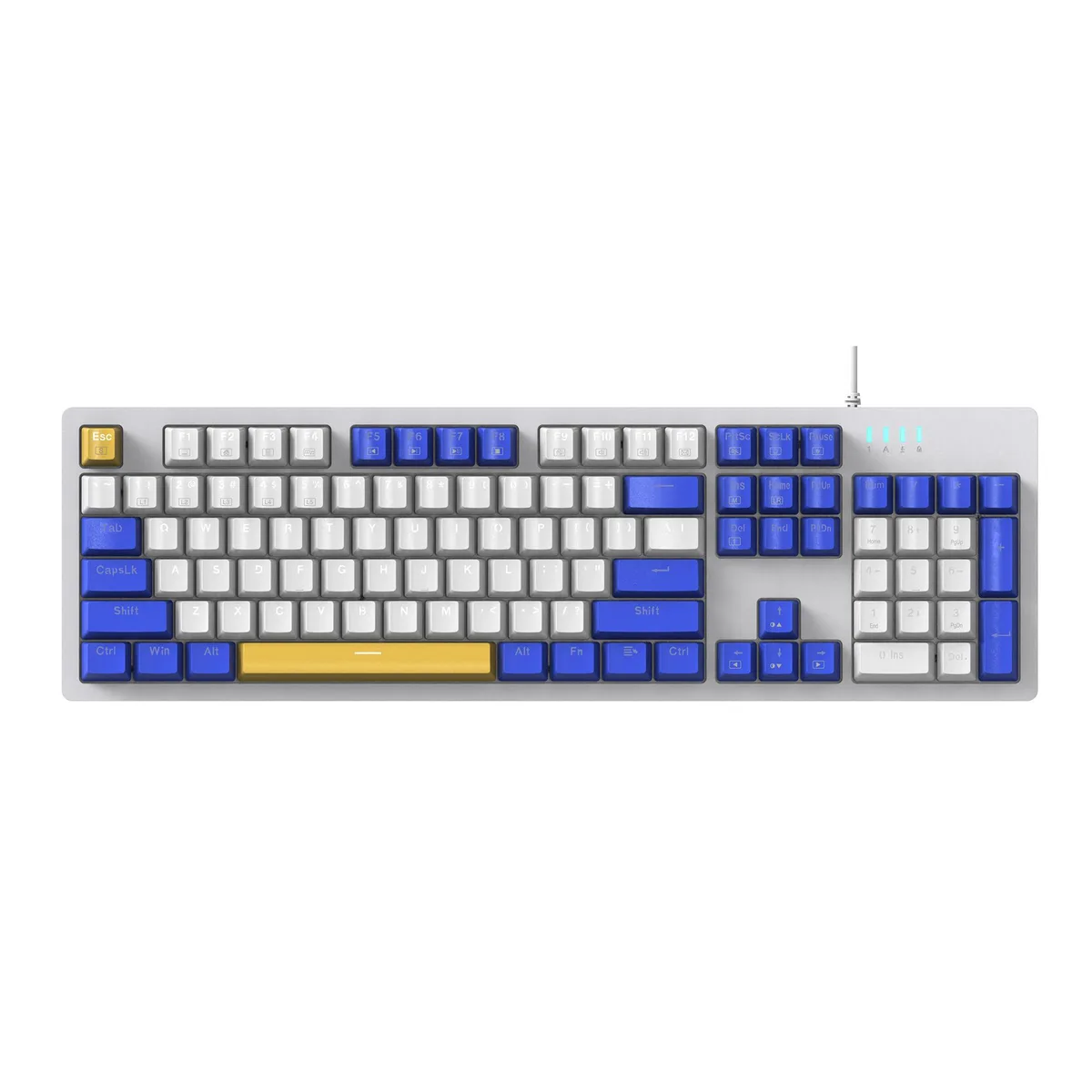 Thunderobot Thunderobot K104 Gaming Keyboard 104 Keys Blue — photo du produit