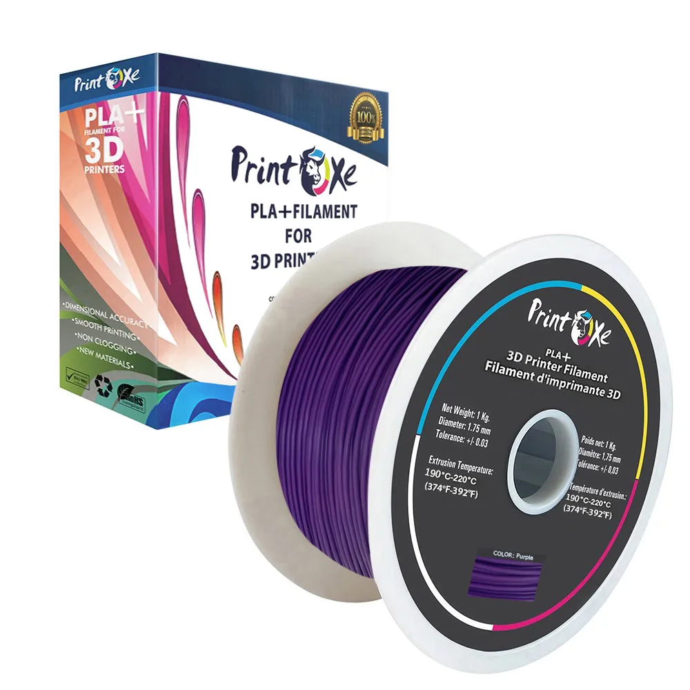 PrintOxe PrintOxe PLA+ Pro Purple 1.75 mm 1 kg filament — 제품 사진