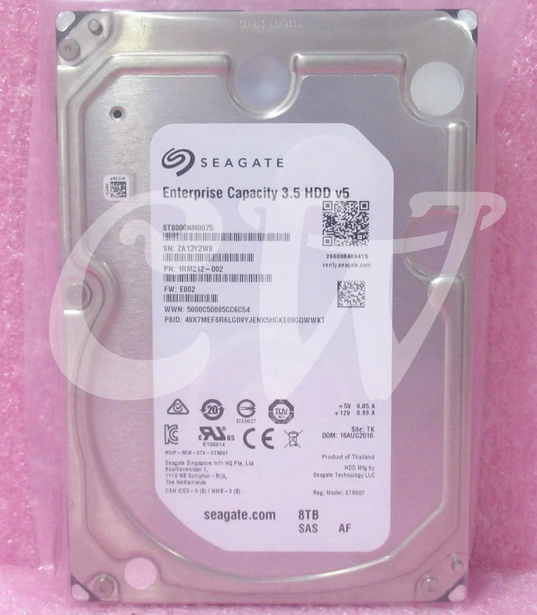 Seagate Seagate ST8000NM0075 8TB 7200RPM 3.5" SAS 12Gbps internal hard drive — fotografia produktu