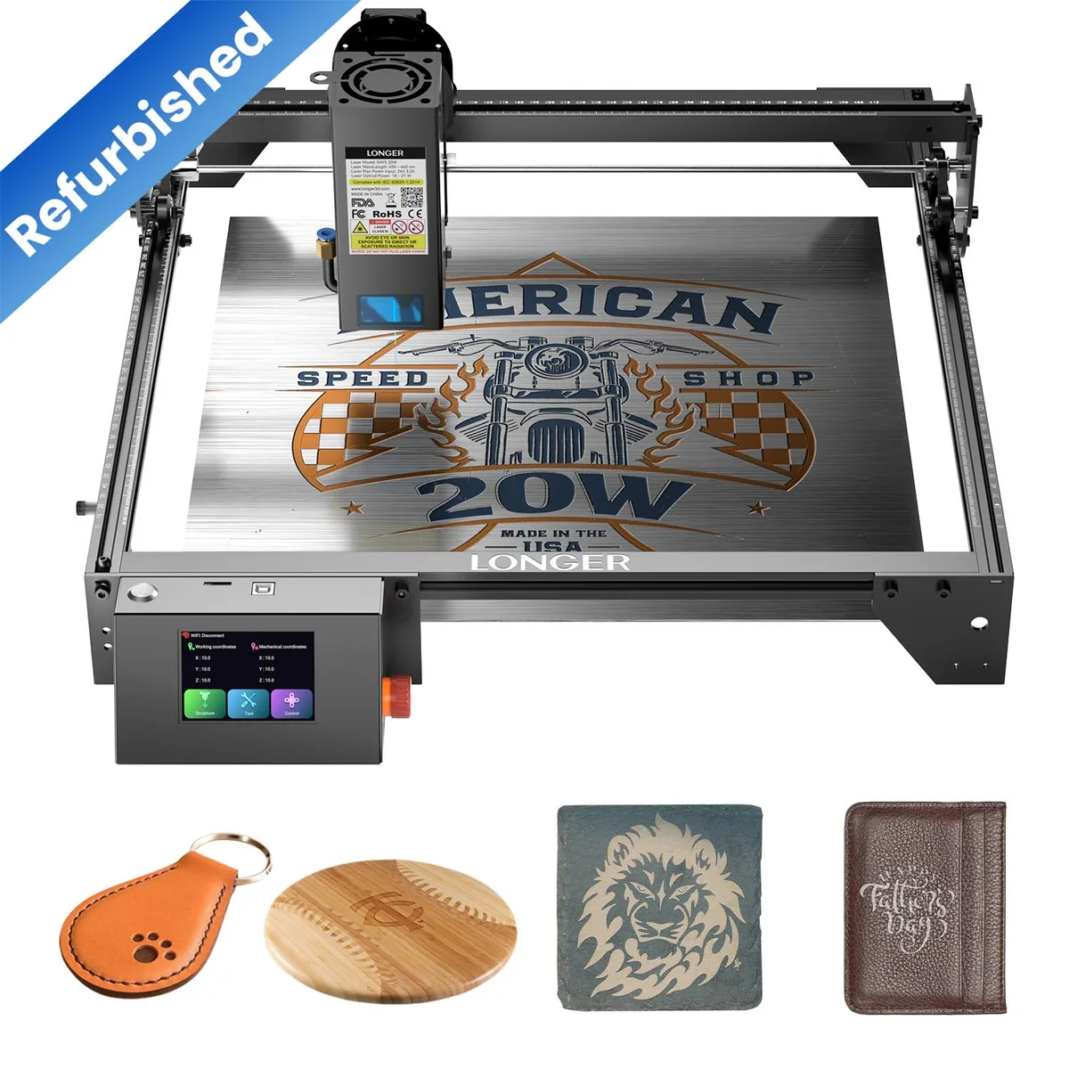 LONGER LONGER Ray5 20W Laser Engraver — product photo