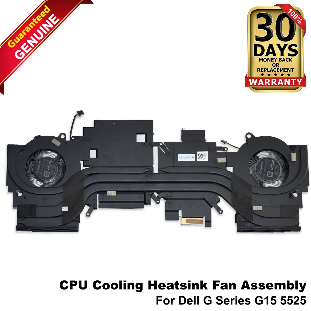 DELL DELL G15 5525 CPU Heatsink Fan XF50C 50mm — product photo