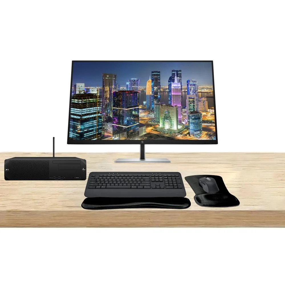 HP HP Z2 SFF G9 i7-14700 16GB 512GB SSD W11 Pro T1000 8GB Dual E32k G5 32" 4K MK650 T2U Plus — صورة المنتج