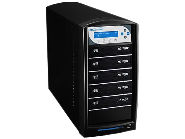 VinPower VinPower SharkNet-5T-BD-BK 1-to-5 Blu-ray DVD CD duplicator 500GB HDD 128M buffer — produktfoto