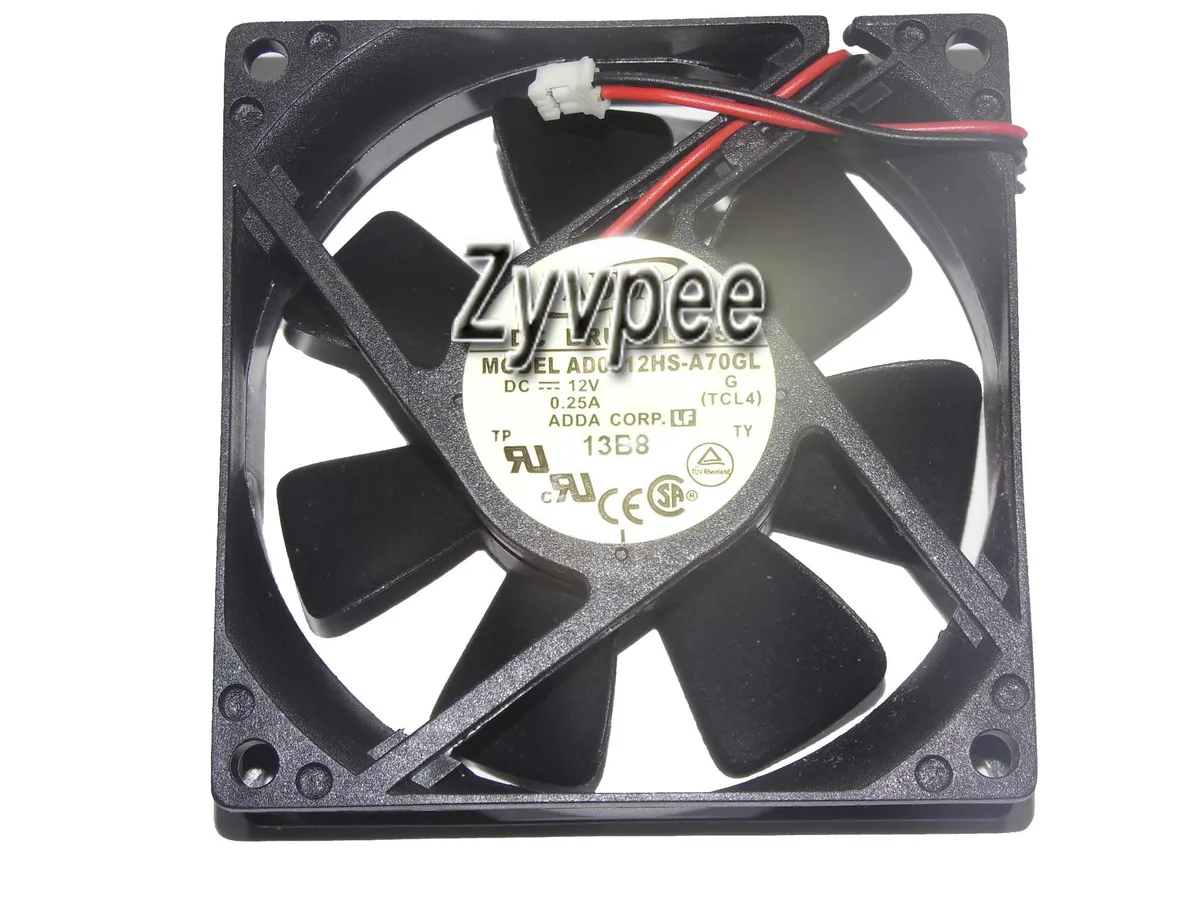 Zyvpee Zyvpee AD0812HS-A70GL 80x25mm 12V 2-pin case fan — 商品写真