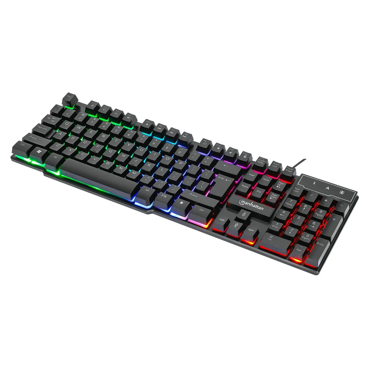 Philips Manhattan RGB LED Gaming Keyboard 180603 — productfoto
