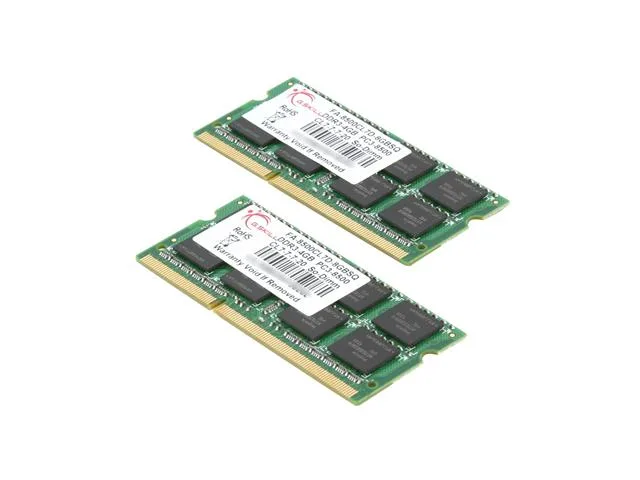 G.SKILL G.SKILL FA-8500CL7D-8GBSQ 8GB (2 x 4GB) DDR3 1066 SO-DIMM memory upgrade — φωτογραφία προϊόντος