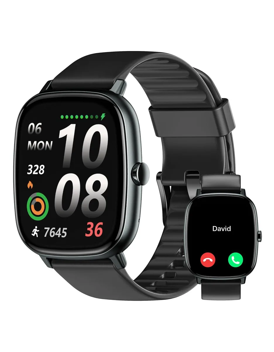  HUAKUA G3 Smart Watch 1.95" Black GPS Bluetooth Calling — fotografie produktu