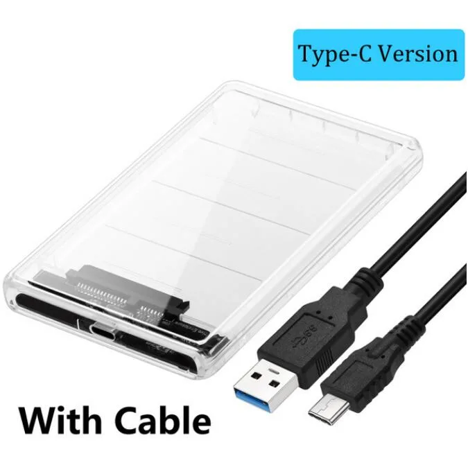 LUOM LUOM Eyield E05 2.5" SATA to USB 3.1 Type-C HDD Enclosure — 商品写真