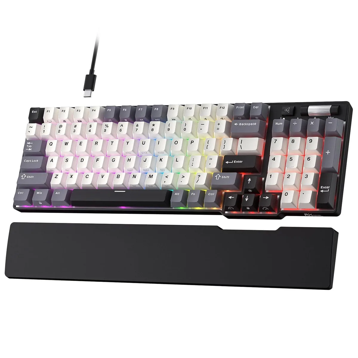 GE RK C96 Hall Effect Magnetic Gaming Keyboard 8K Hz 0.01mm Actuation — toote foto