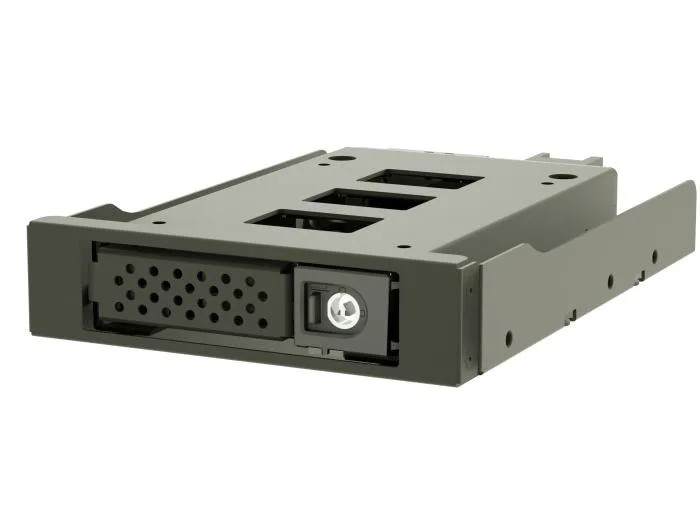 Athena Power Athena Power BP-U21NVME350 3.5" bay NVME U.2 15mm enclosure with keylock — produktfoto