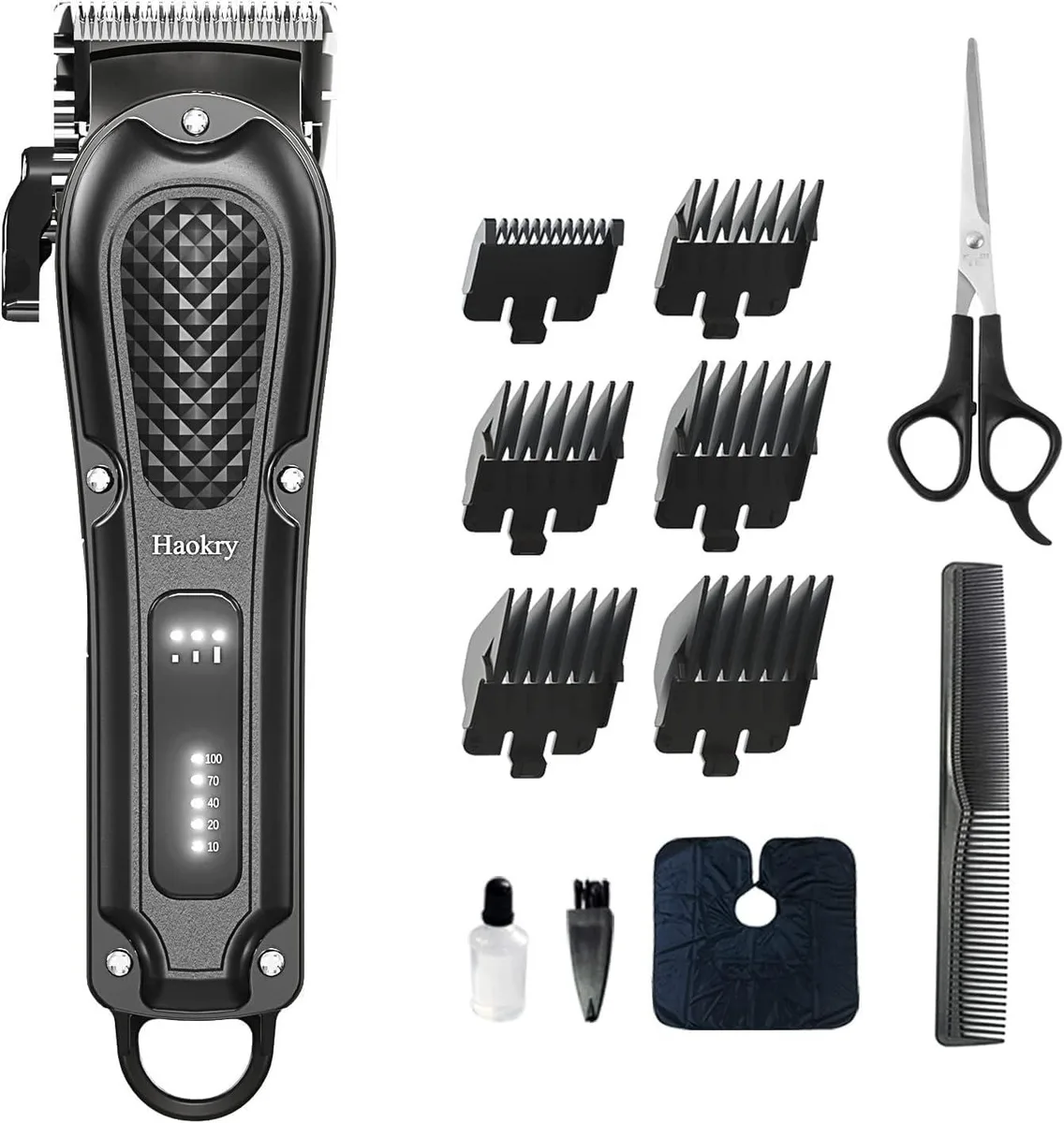  Haokry P-8900 hair clippers for men 200 min 13 pcs — foto del prodotto